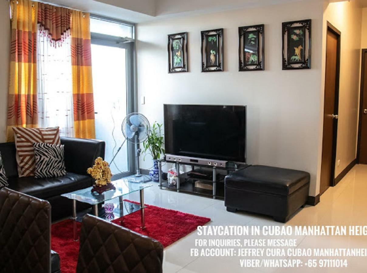 Cubao Manhattan Heights Unit 5A Tower C Quezon City Exterior foto