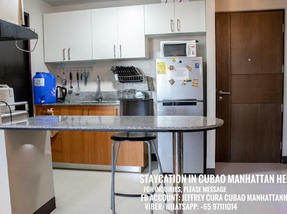 Cubao Manhattan Heights Unit 5A Tower C Quezon City Exterior foto